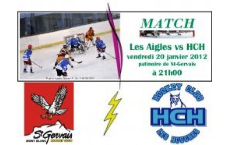 Match vs Les Aigles de St-Gervais